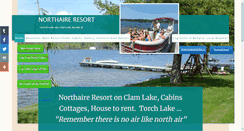 Desktop Screenshot of northaireresort.com